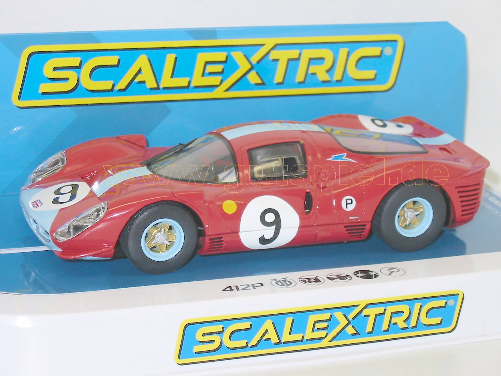 scalextric ferrari 412p